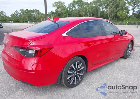 2024 Honda Civic Ex из США, поврежденный, VIN 2HGFE1F78RH340139